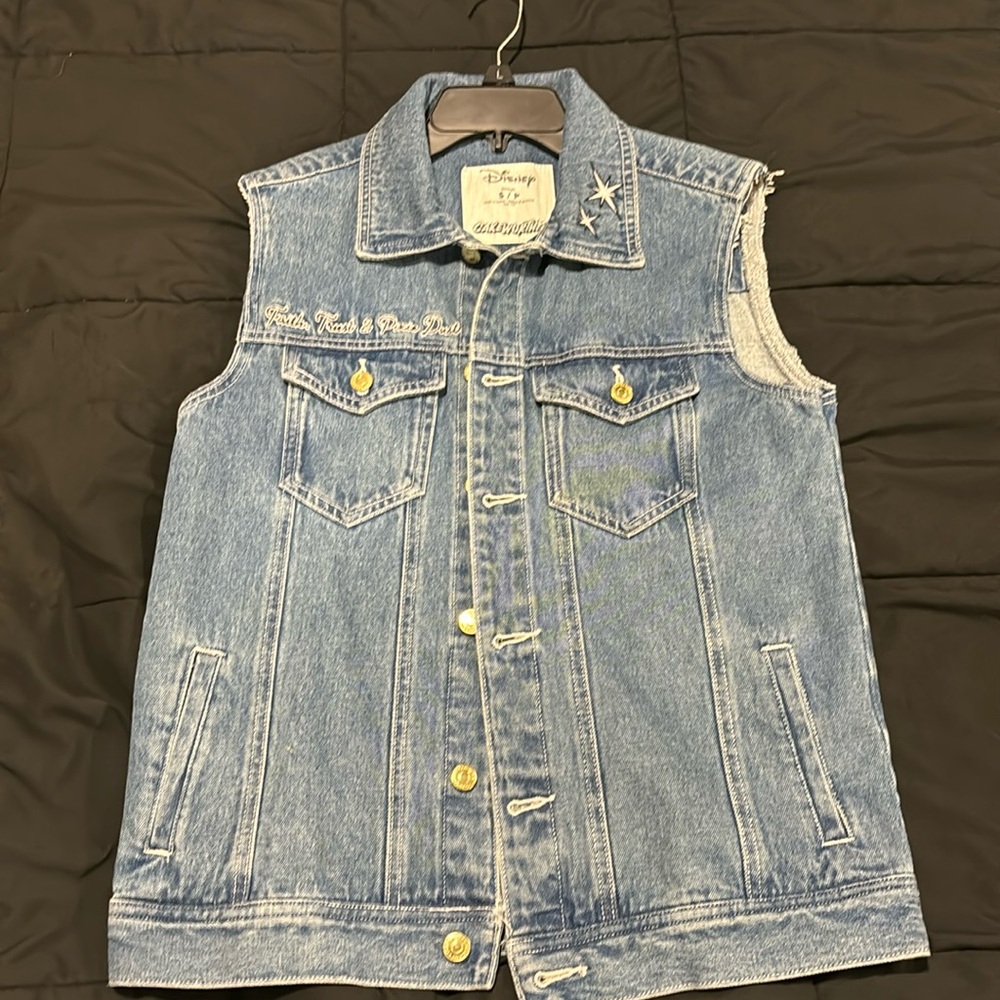 Cakeworthy custom denim vest